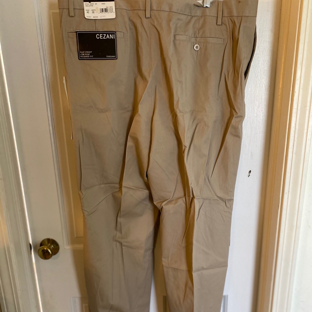 NWT men’s 40x30 khakis